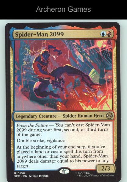 Spider-Man 2099 150 R MTG Card Marvel's Spider-Man