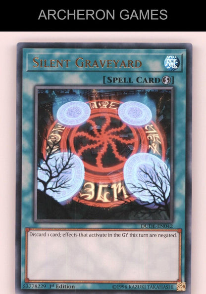 Silent Graveyard Ultra Rare YUGIOH Card