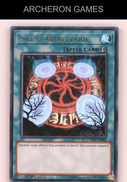 Silent Graveyard Ultra Rare YUGIOH Card