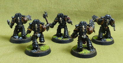 Deathsworn Pack painted - Space Wolves - Warhammer Horus Heresy #4XJ