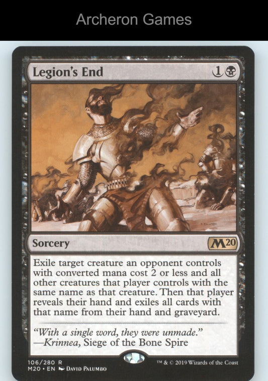 Legion's End 106 R MTG Card Core Set 2020
