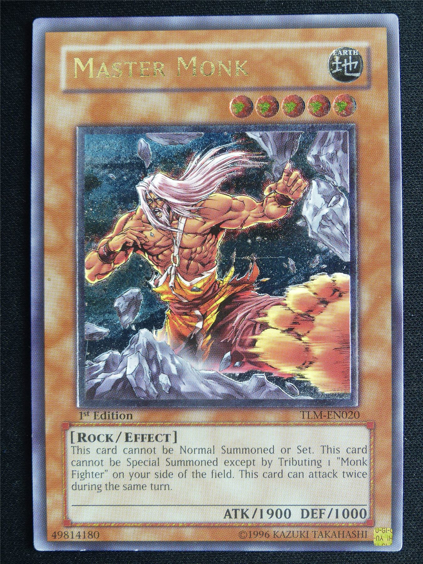 Master Monk TLM Ultimate Rare - 1st ed Yugioh Card #4S6