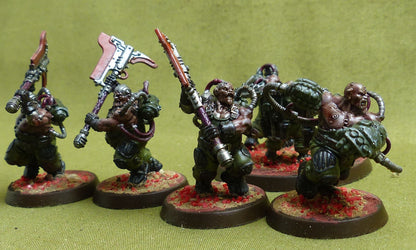 Cthonian Beserks painted - Leagues of Votann - Warhammer 40K #1J4