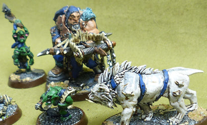 Hrothgorn's Mantrappers painted - Destruction Warband - Warhammer Underworlds #2PS