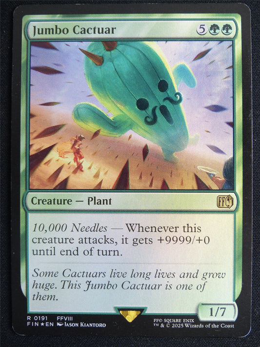 Jumbo Cactuar Foil - FIN - Mtg Card #4NR