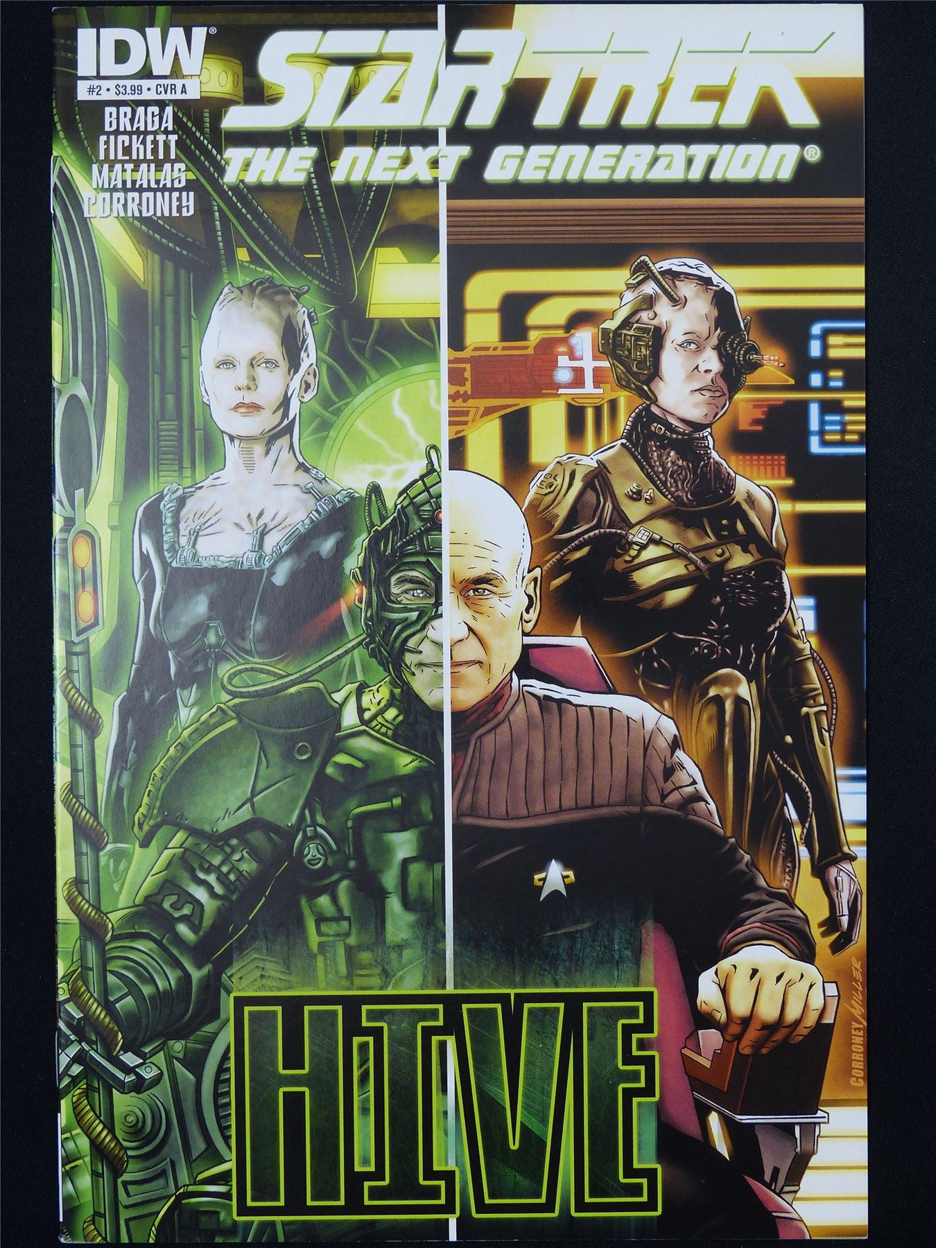 STAR Trek: The Next Generation: Hive #2 - B&B IDW Comic #3PN