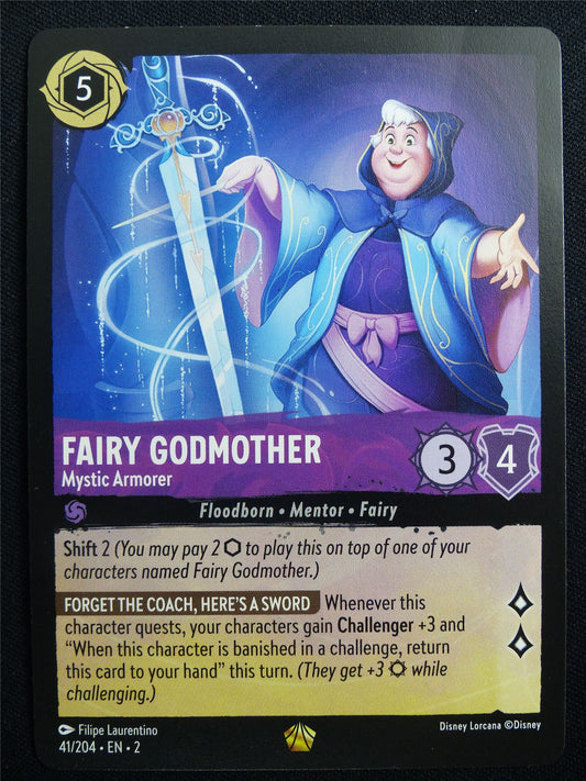 Fairy Godmother 41/204 - Lorcana Card #310