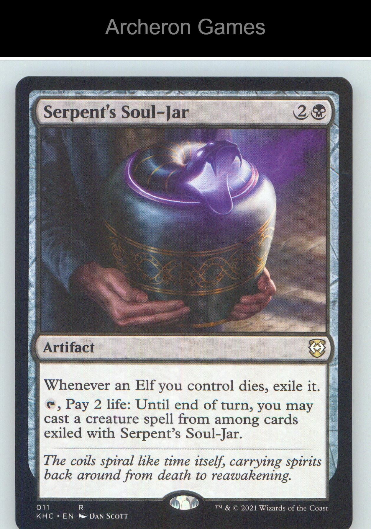 Serpent's Soul-Jar KHC 11 R MTG Card NM/EX+
