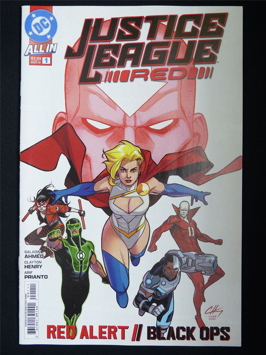 JUSTICE League: Red #1 - DC Comic #3S9