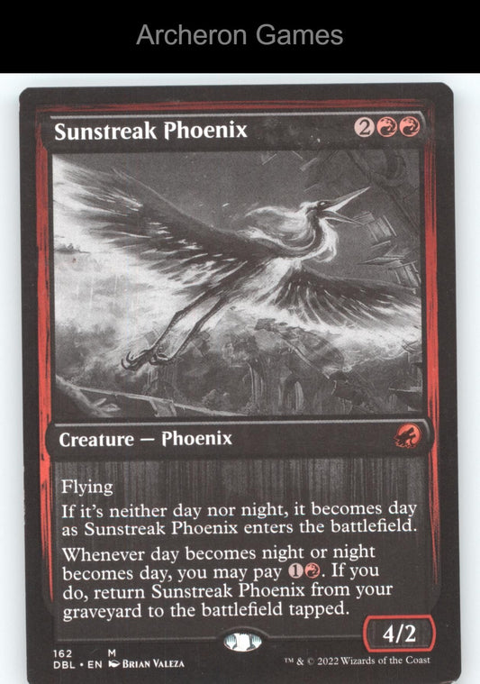 Sunstreak Phoenix 162 Mythic MTG Card Innistrad: Double Feature