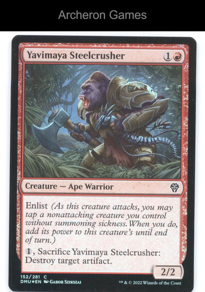 Yavimaya Steelcrusher 152 C MTG Card Dominaria United