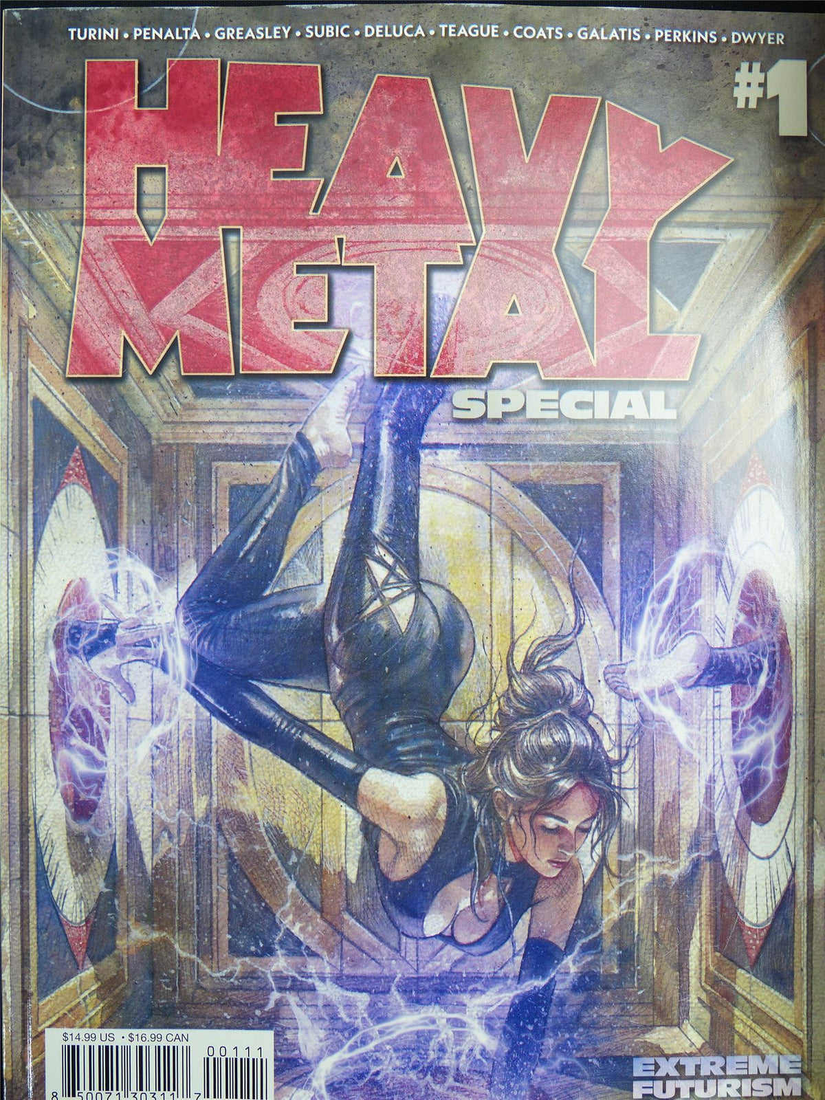 Heavy Metal Special Extreme Futurism #1 Cvr A - Oct 2026 HM Comic Magazine #4OI