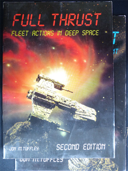 Full Thrust Fleet Action Miniatures Game and Supplement Second Edition Booklets #1XF