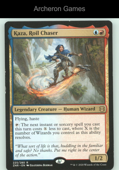 Kaza, Roil Chaser 225 R MTG Card Zendikar Rising