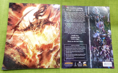 Warhammer The End of Times Vol 3 - Khaine Book One and Book Two set - Warhammer AoS 40k #8S