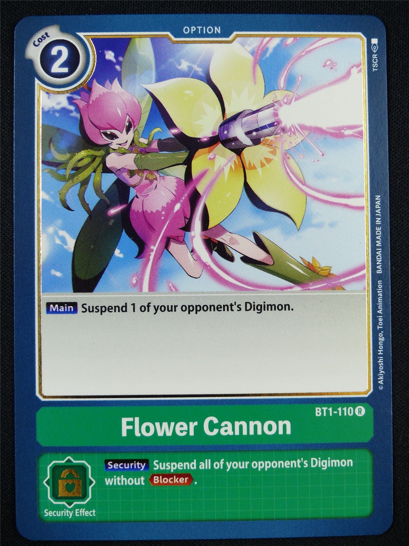 Flower Cannon BT1-110 R - Digimon Card #2IS