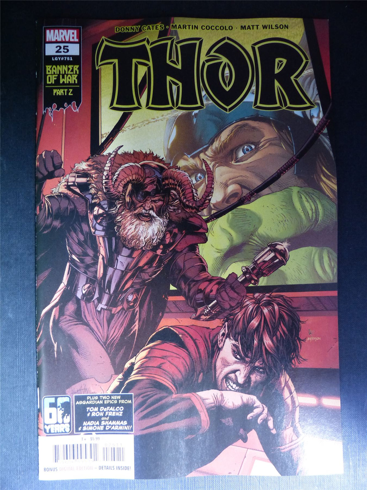 THOR #25 - Jul 2022 - Marvel Comics #2JD