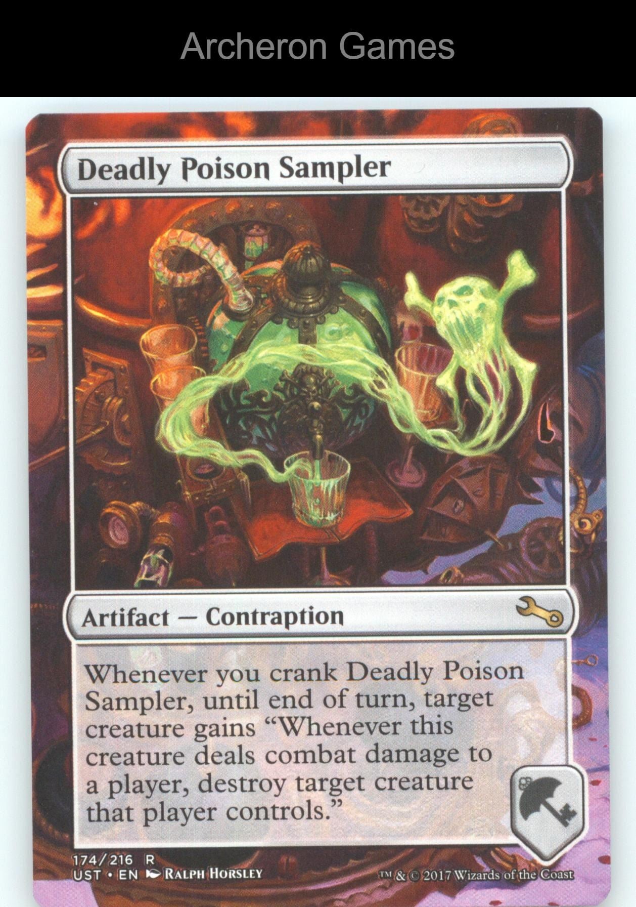 Deadly Poison Sampler 174 R MTG Card Unstable