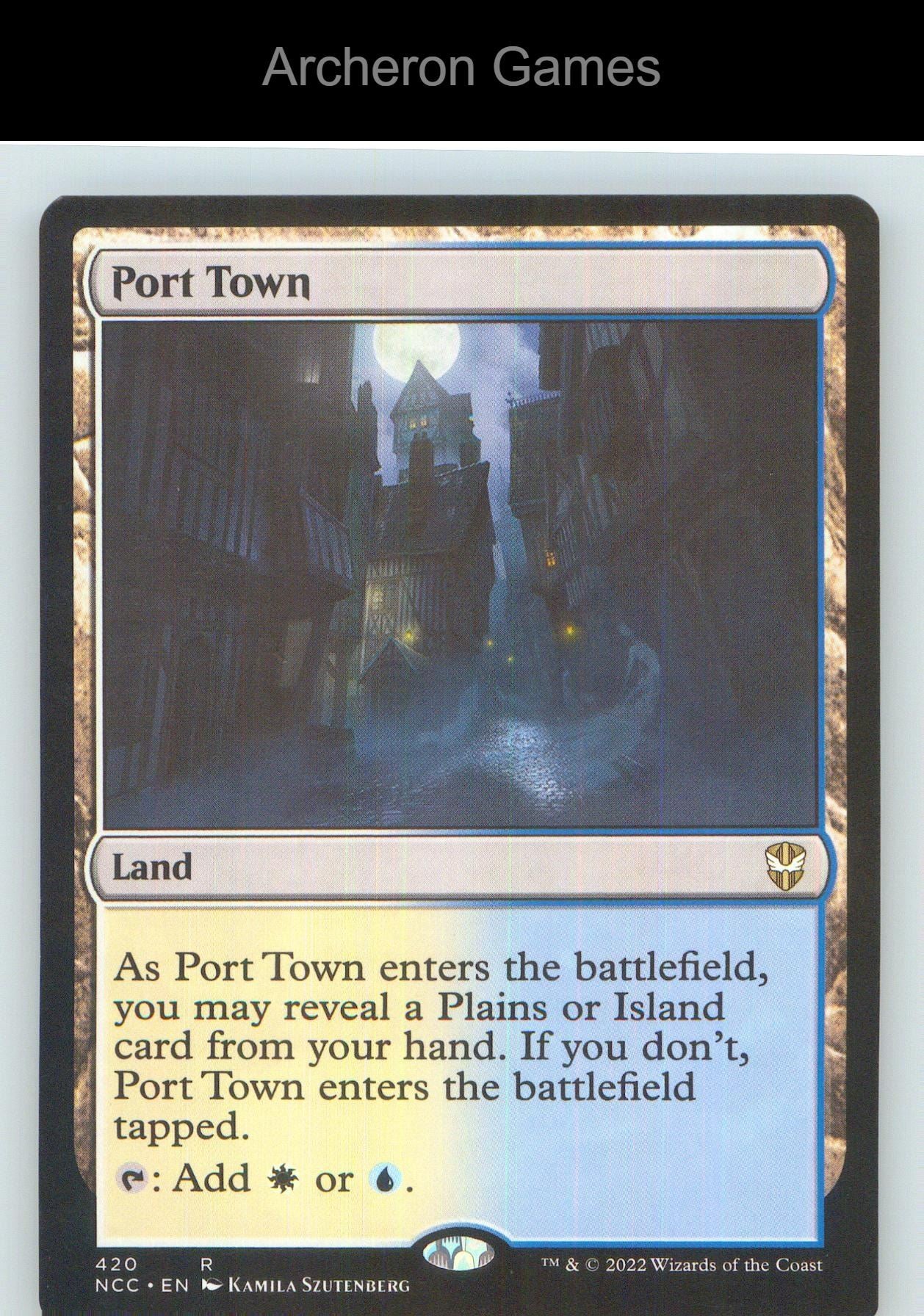 Port Town NCC 420 R MTG Card NM/EX+