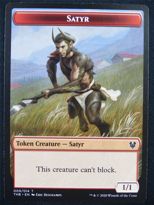 Satyr Token - THB - Mtg Card #61
