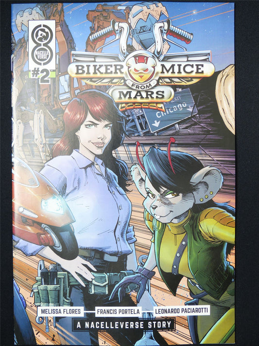 BIKER Mice from Mars #2 - B&B Aug 2024 Nacelleverse Comic #XR