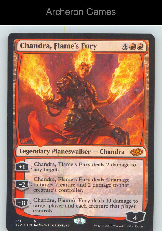 Chandra, Flame's Fury J22 511 Mythic MTG Card NM/EX+