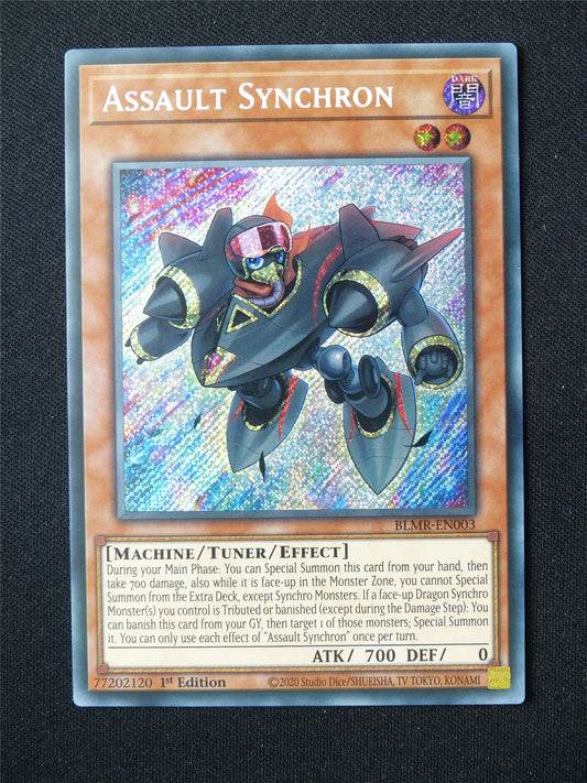 Assault Synchron BLMR Secret Rare - 1st ed Yugioh Card #9LM