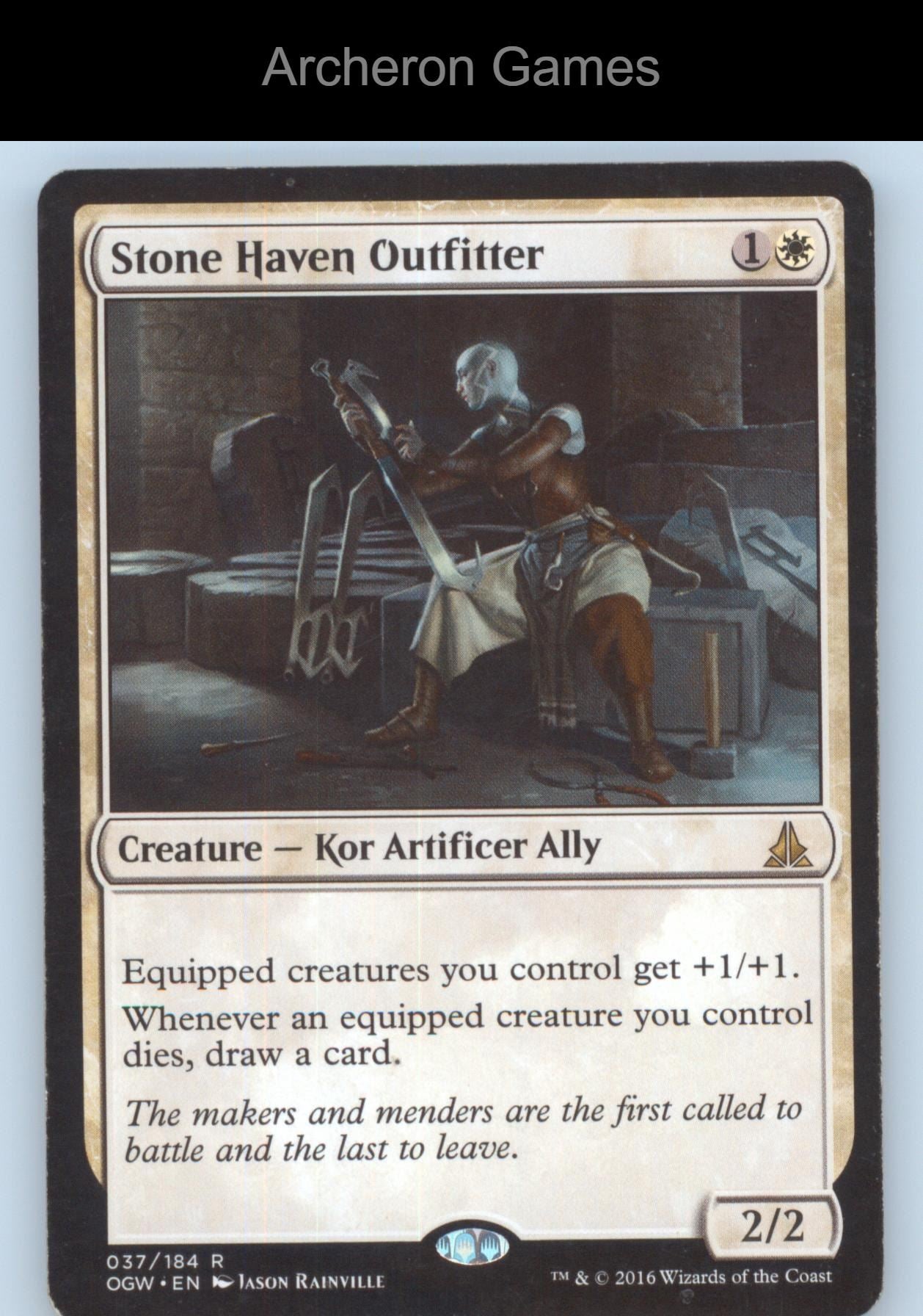 Stone Haven Outfitter 37 R MTG Card Oath of the Gatewatch