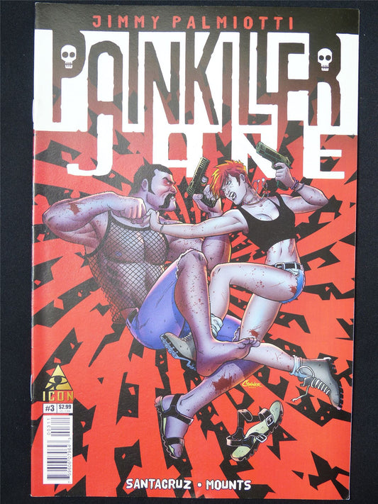 PAINKILLER Jane #3 - B&B Icon Comic #SI