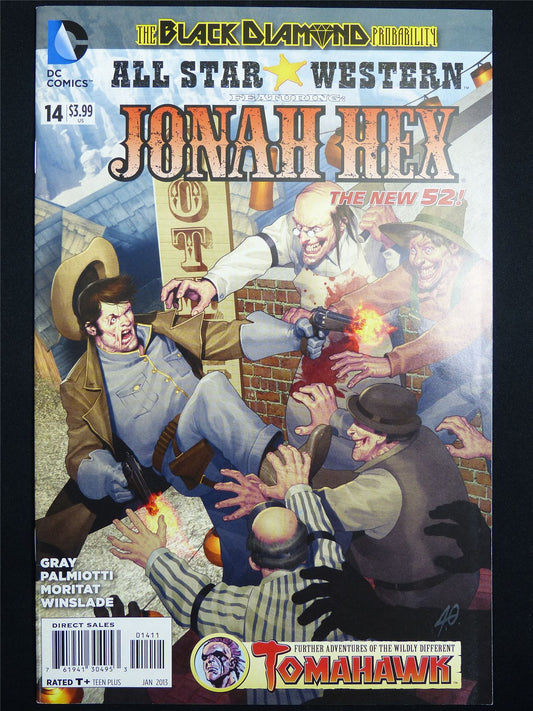 All-Star WESTERN Featuring Jonah Hex #14 Cvr A - DC Comic #3E8
