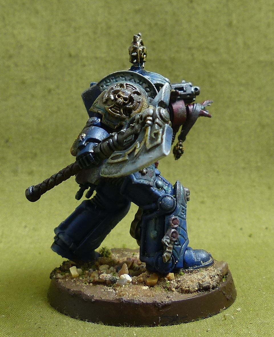 Librarian in Terminator Armour painted - Space Marines - Warhammer 40K #1BI