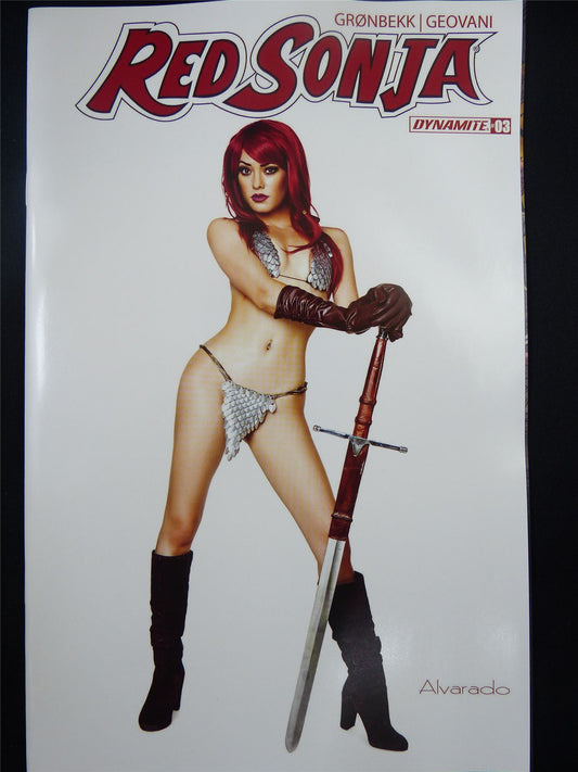 RED Sonja #3 Cosplay Cvr - Sep 2023 Dynamite Comic #OQ