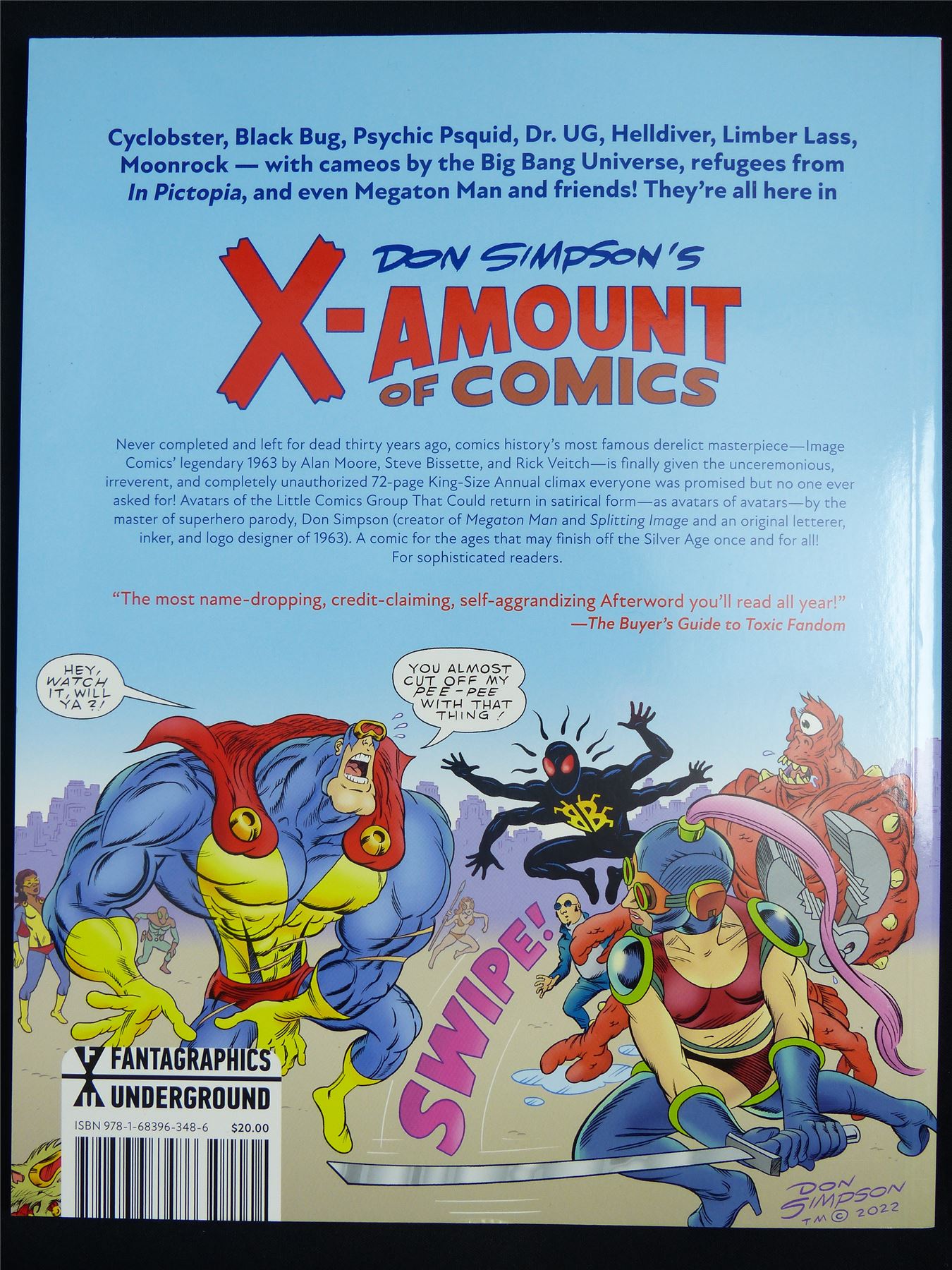 X-Amount of Comics - FU Graphic Softback #4WB