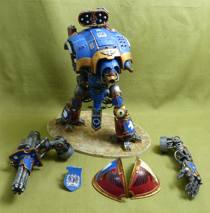 Knight Crusader painted - Imperial Knights - Warhammer 40K #1FZ