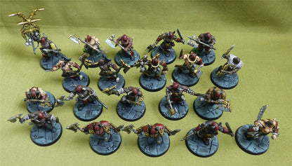 Bloodreavers painted - Blades of Khorne - Warhammer AoS #2AK