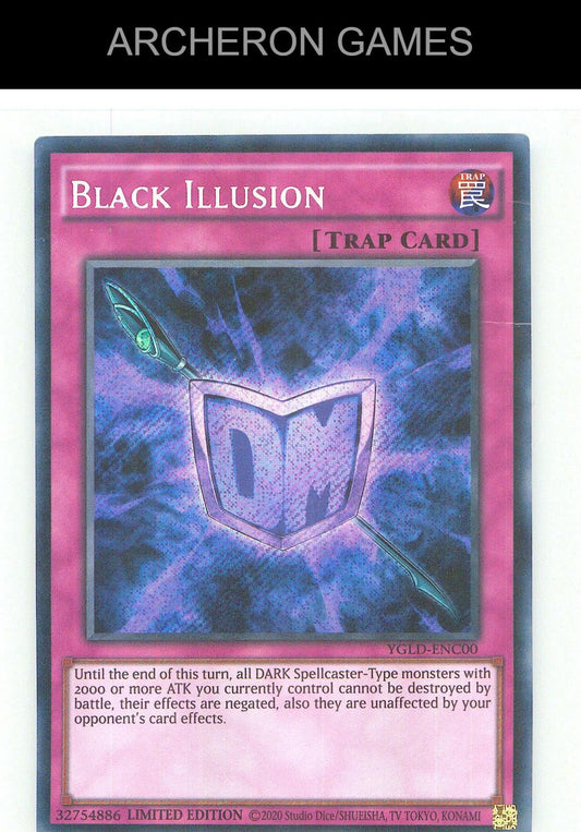 Black Illusion SEC YUGIOH Card Unlimited