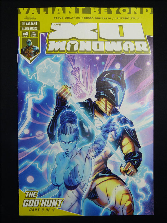 The X-O Manowar: The God Hunt #4 Cvr A - Jul 2026 Valiant Comic #2AJ
