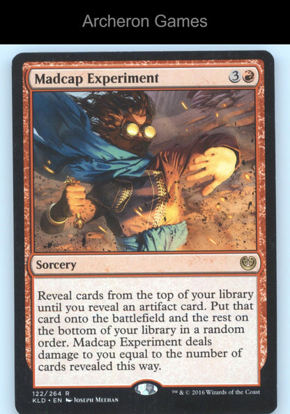 Madcap Experiment 122 R MTG Card Kaladesh