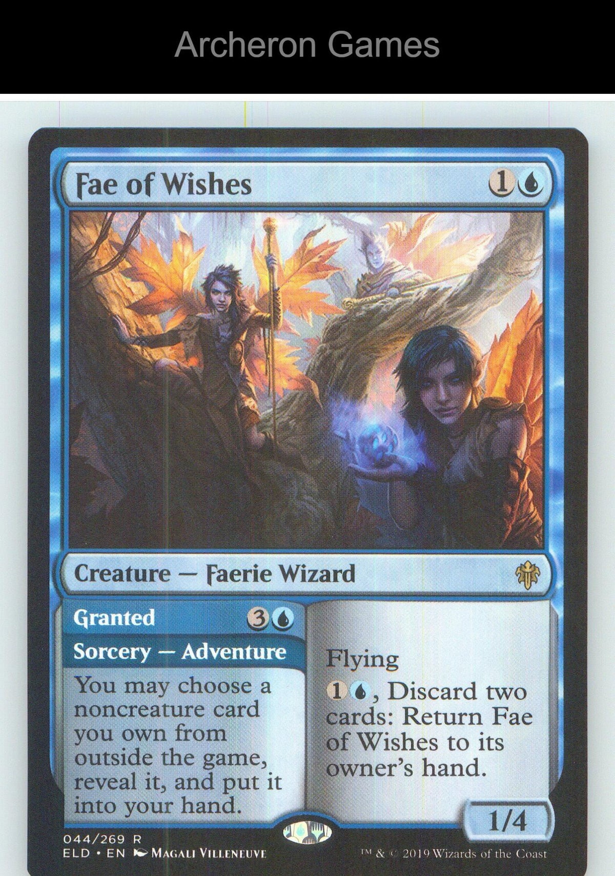 Fae of Wishes ELD 44 R MTG Card NM/EX+