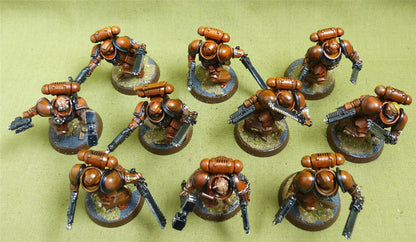 Assault Intercessor Squad painted - Space Marines - Warhammer 40K #1QW