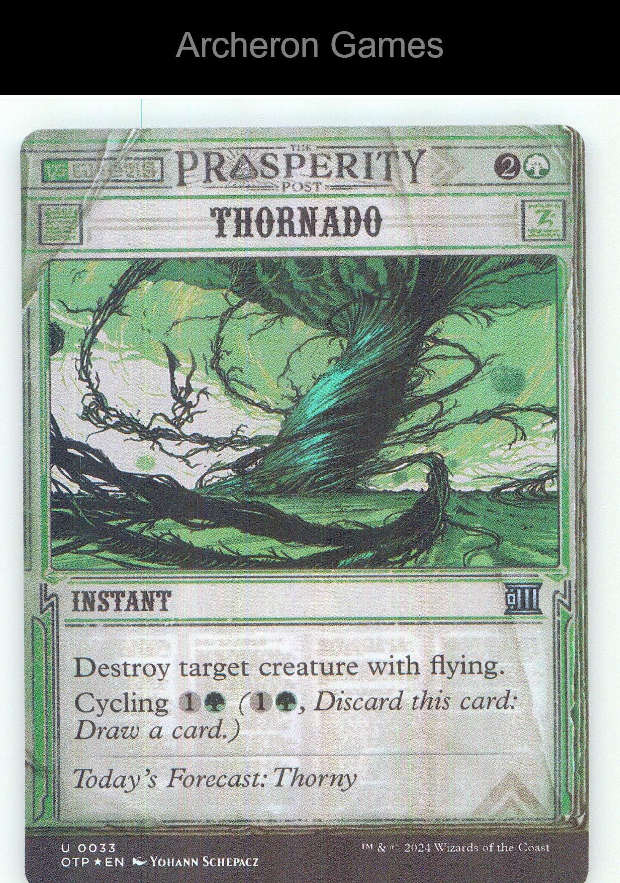 Thornado OTP 33 UC MTG Card NM/EX+