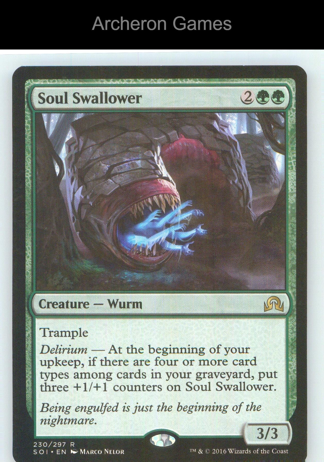 Soul Swallower SOI 230 R MTG Card NM/EX+