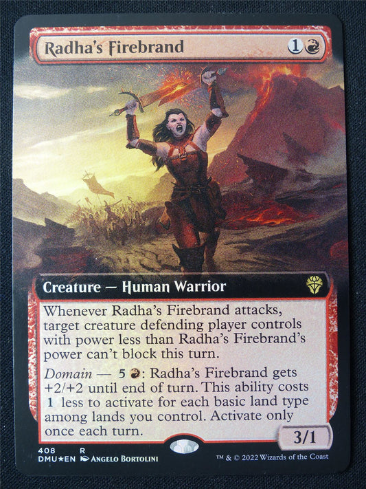 Radha's Firebrand Extended Foil - DMU - Mtg Card #2FG