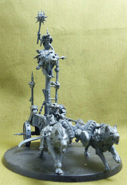 Frazzlegit Shaman on War-Wheela - Gloomspite Gitz - Warhammer AoS #2QM