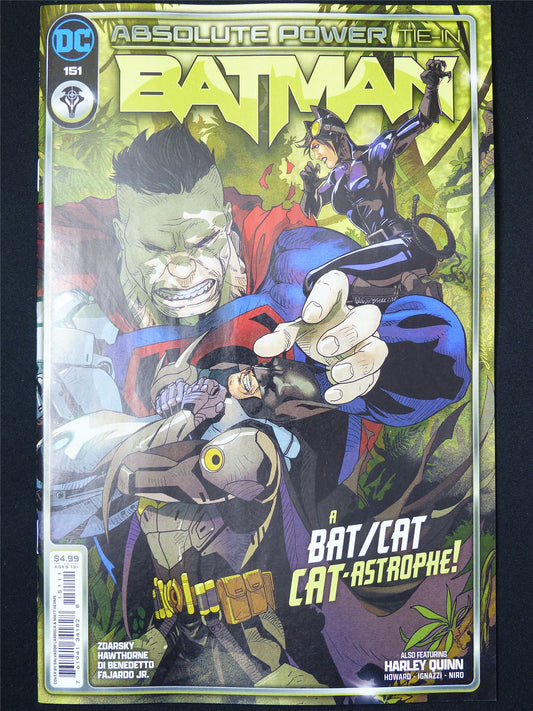 BATMAN #151 Absolute Power Tie-In - B&B Oct 2024 DC Comic #4JO