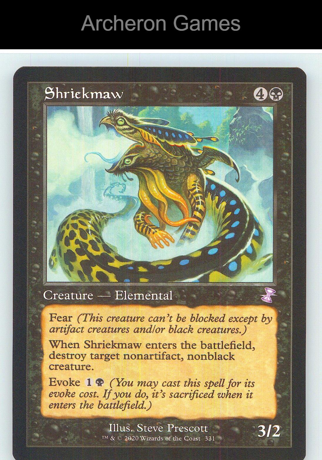 Shriekmaw TSR 331 Special MTG Card NM/EX+
