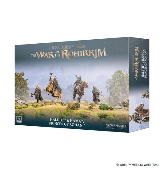 Haleth & Hama princes of Rohan - Middle Earth Strategy Game - Available from 25/01/25