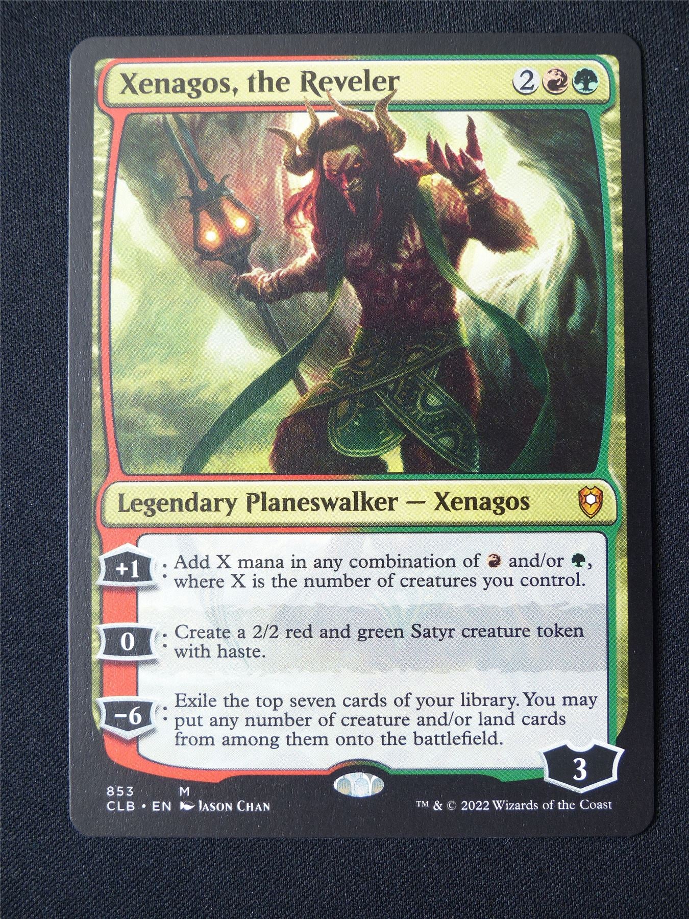 Xenagos the Reveler - CLB - Mtg Card #4GJ