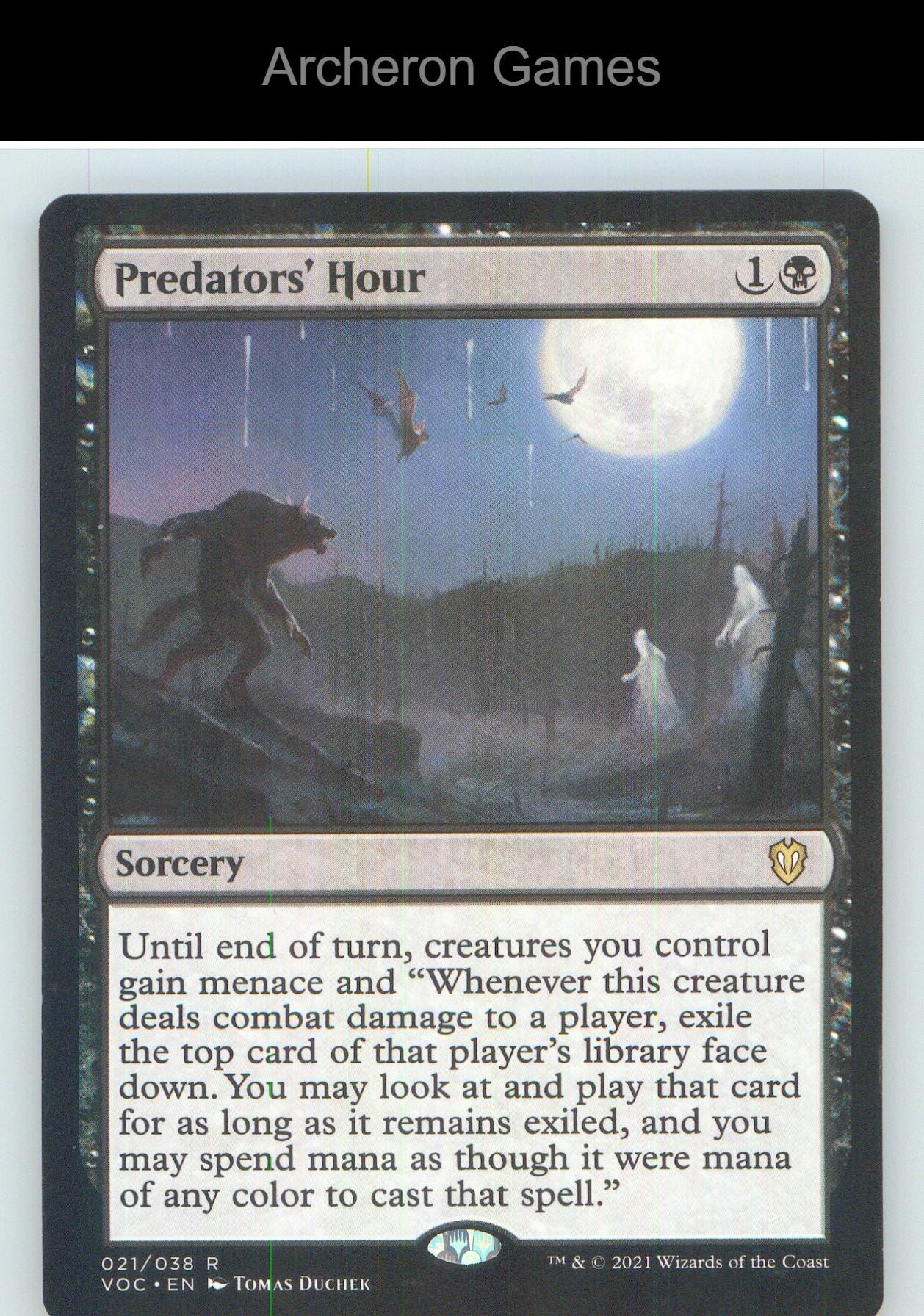 Predators' Hour VOC 21 R MTG Card NM/EX+