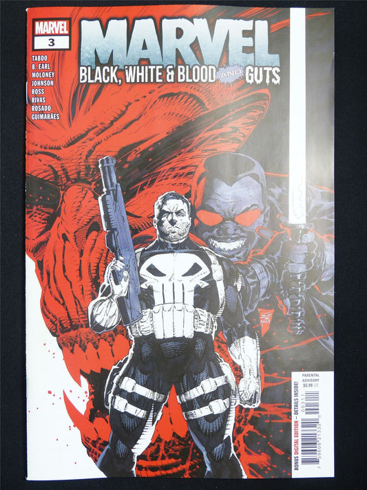MARVEL Black White & Blood and Guts #3 - Feb 2026 Marvel Comic #6V0